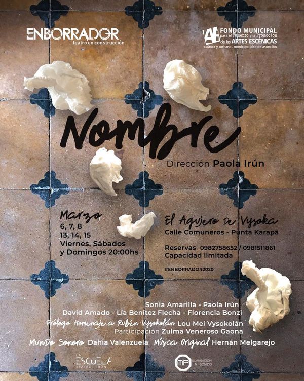 En Borrador… Teatro en construcción estrena Nombre