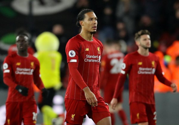 Liverpool perdió su invicto en Premier League ante el Watford