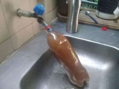 La Essap ofrece agua turbia a usuarios de San Antonio. - Nacionales - ABC Color