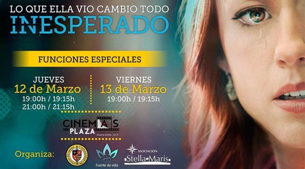 Sigue en venta las entradas para “Inesperado: Una historia real, sobre el aborto” - ADN Paraguayo