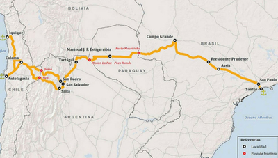 CORREDOR BIOCEÁNICO SUMA 64 KM A UN AÑO DE INICIO DE OBRAS
