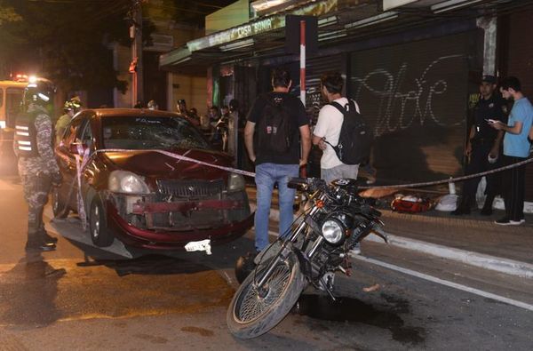 Choque deja un herido de gravedad en Asunción - Nacionales - ABC Color