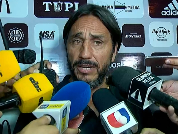 Sebastián Rambert reconoce que no fue un buen partido de Olimpia