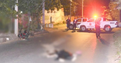 Motoca ñandereja en accidente tempranero