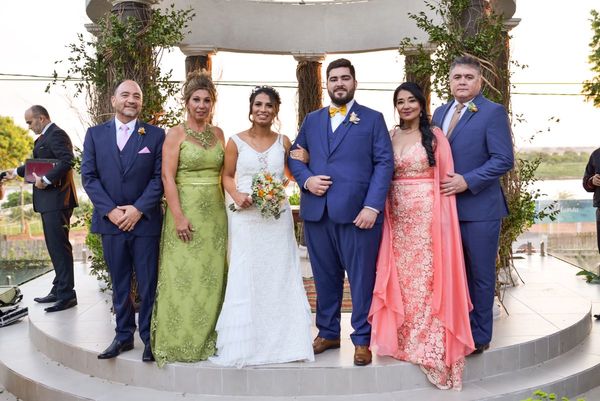 Las nupcias de Lía Noemí y Elder Alejandro