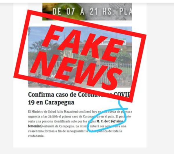 Desmienten casos de coronavirus en Carapeguá