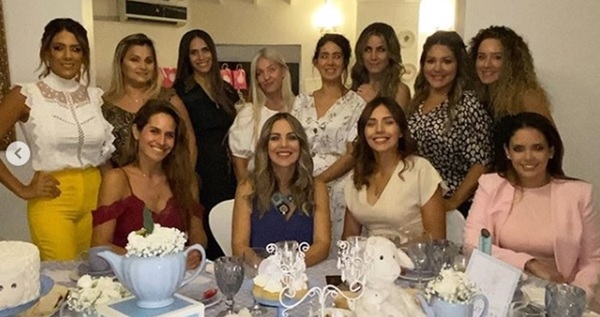 El primer baby shower con el que sorpredieron a Maga Paez