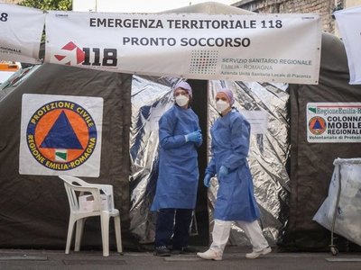 Italia registra 34 fallecidos y 1.577 contagiados por coronavirus
