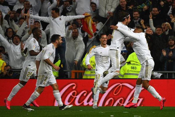 Real Madrid gana y se pone líder - Fútbol - ABC Color
