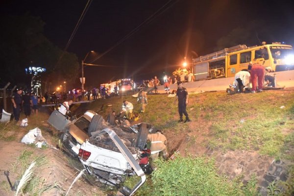 DOS MUERTOS Y CUATRO HERIDOS EN ACCIDENTE