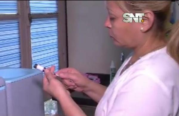 Realizan vacunación contra el sarampión en la Décimo Octava Región Sanitaria Capital - SNT