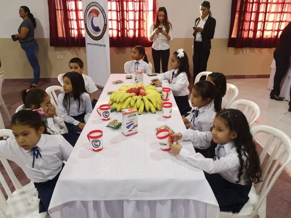 Merienda escolar debe llegar a estudiantes desde este lunes