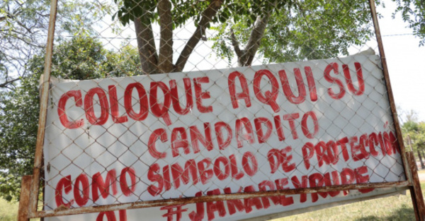 Candados de protección para el gran yakare yrupe