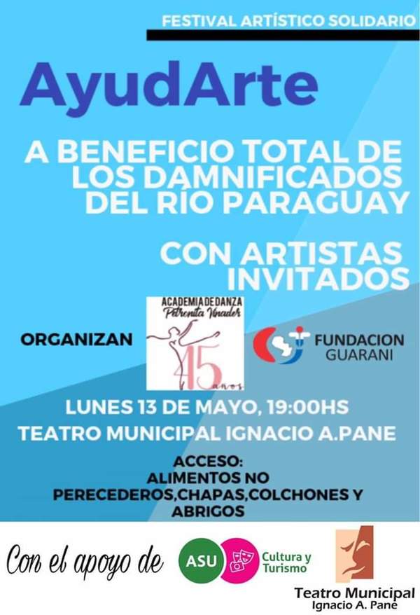 Organizan un "Festival Artístico Solidario" - Informate Paraguay