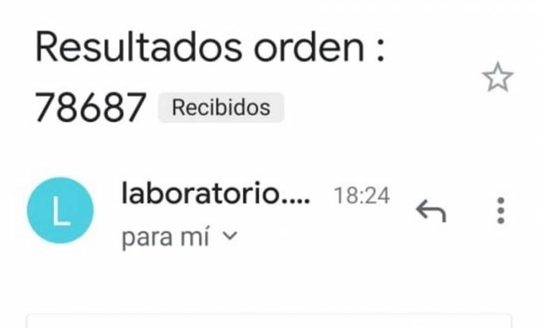 HOY / Pacientes podrán recibir sus resultados laboratoriales en el correo electrónico