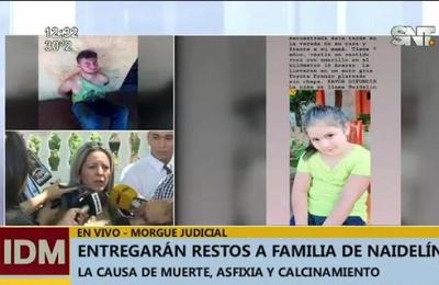 Autopsia confirmaría que cadáver calcinado pertenecería a Naidelín - SNT