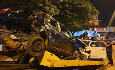 Triple choque deja varios lesionados en la Avda. Perú