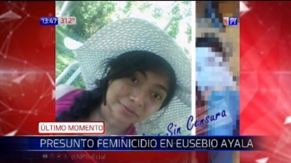 Asesinan a joven mujer en Eusebio Ayala