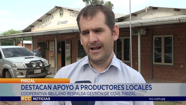 COOPERATIVA NEULAND DESTACA APOYO BRINDADO A COVE-PIRIZAL