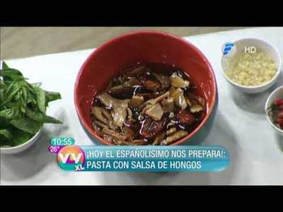 Pasta con salsa de hongos y mini pasteles de chocolate | Recetas en Vive la Vida XL