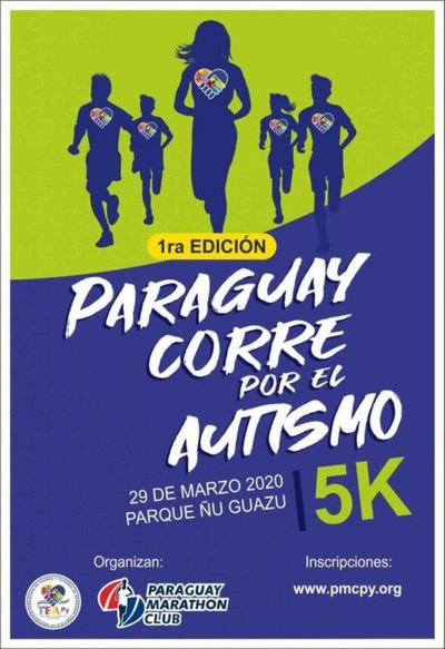 Organizan I edición “Paraguay corre por el autismo” - Empresariales - ABC Color
