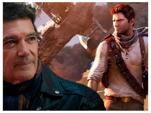 Antonio Banderas se unirá en Uncharted a Tom Holland y Mark Wahlberg