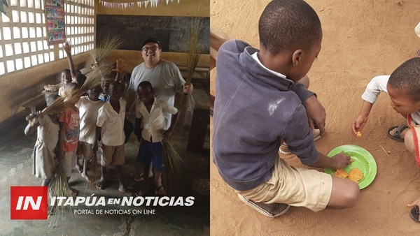 SINTIÓ LA POBREZA EXTREMA CON NIÑOS DE ÁFRICA HOY DESEA CONTAR CON LA AYUDA DE TODOS LOS PARAGUAYOS.