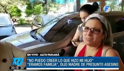 Naidelin era como de la familia, afirma madre de sospechoso