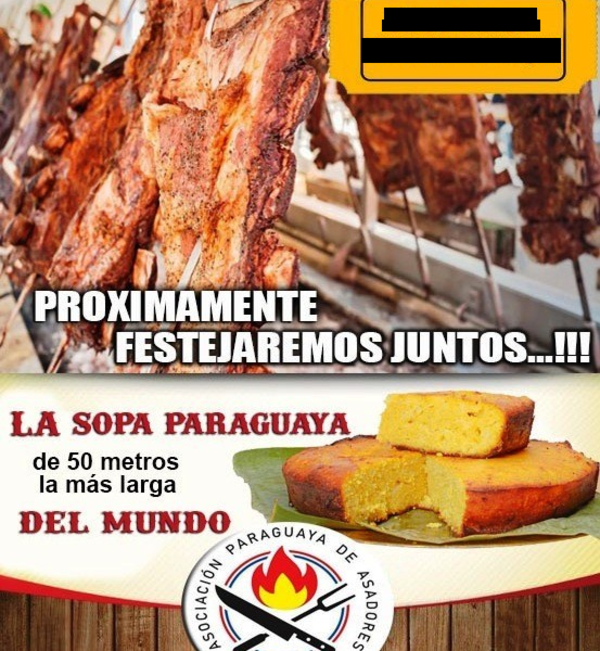 Cocinarán la sopa paraguaya más larga del mundo