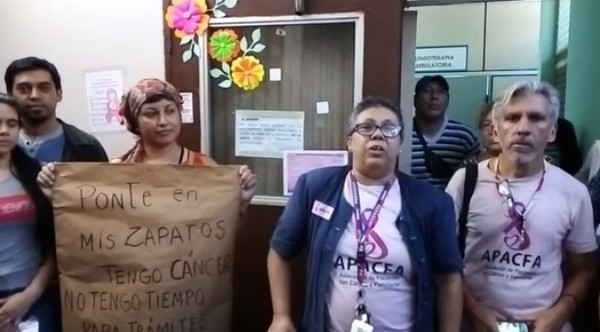 Pacientes con cáncer piden liberación de fondos para la compra de medicamentos - Paraguay Informa