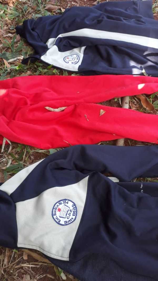 Genero suspicacia uniformes escolares arrojados en zona boscosa del campus de la UNE