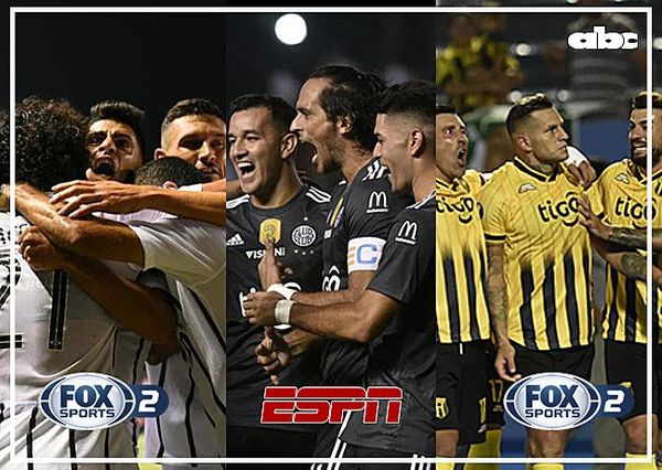 ¿Qué señal televisa a los paraguayos en el debut? - Fútbol - ABC Color