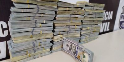 Detienen a dos PARAGUAYAS con US$ 500 mil en EFECTIVO