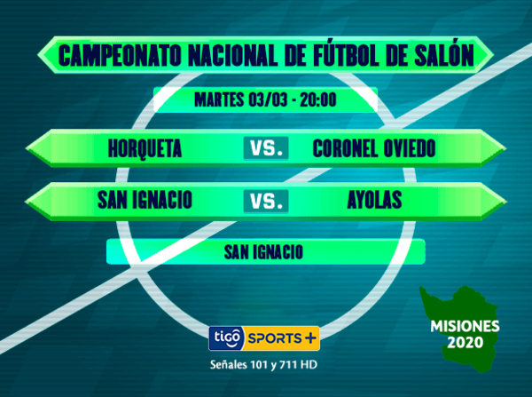 Etapa decisiva del Nacional de fútbol de salón