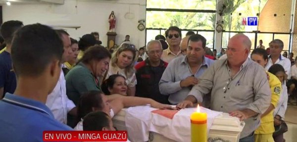 El doloroso adiós a Naidelin | Noticias Paraguay