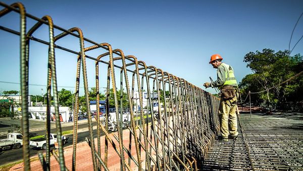 Instalación de pilotes y movimiento de suelo en zona de obras del Botánico