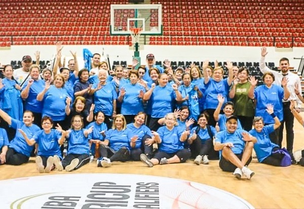 La Secretaría Nacional de Deportes reinició los encuentros deportivos para Adultos mayores | Lambaré Informativo