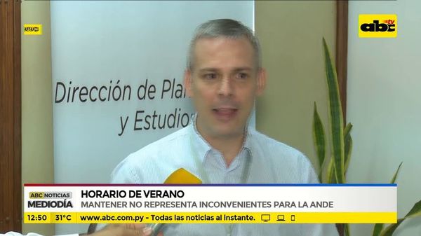 Horario de verano - ABC Noticias - ABC Color