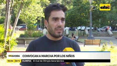 Movilizaciones en contra de la violencia hacia los niños  - ABC Noticias - ABC Color