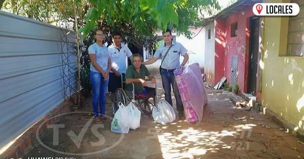 Gran gesto solidario hacia un hombre con discapacidad en Encarnación