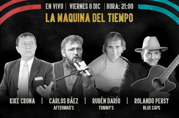 La máquina del tiempo pondrá ritmo a Viernes Retro Dance el 6 de diciembre | Lambaré Informativo