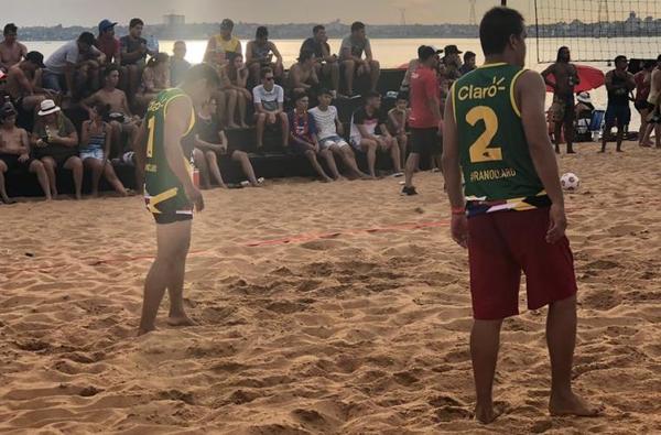 Iniciaron las activaciones del verano con el torneo de Futvóley en Encarnación | Lambaré Informativo
