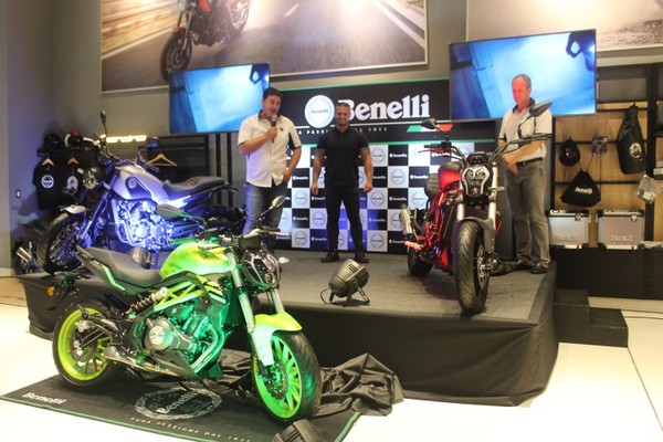 Inverfin lanzó nuevo modelo de motos BENELLI | Lambaré Informativo