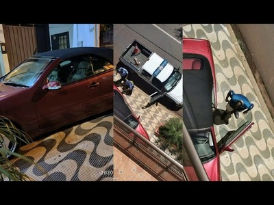 AUTOMÓVILISTA QUE FUE DENUNCIADO POR INTENTO DE RAPTO FUE MULTADO POR ESTACIONAR EN UNA VEREDA