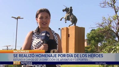 HOMENAJEAN A LOS HÉROES DE PARAGUAY 01/03/2020
