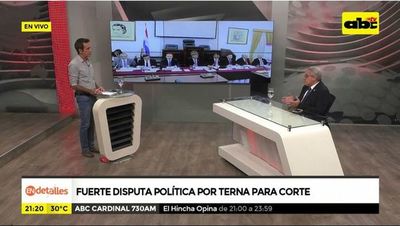Definen terna para ministro de la corte - En Detalles - ABC Color