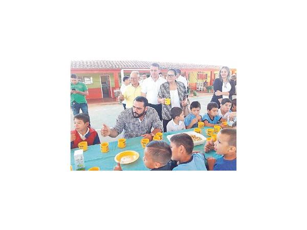 Se inicia la  entrega de la merienda escolar en  Canindeyú