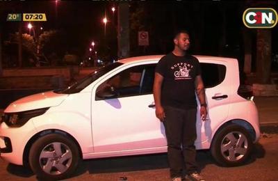 Chofer de Uber denuncia agresión por parte de taxistas en Luque - C9N