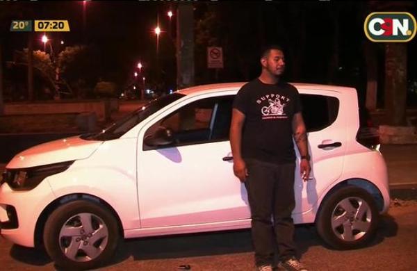 Chofer de Uber denuncia agresión por parte de taxistas en Luque - C9N
