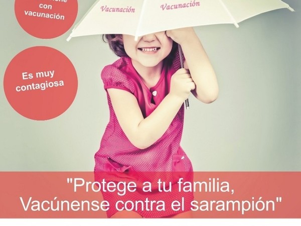 Alerta internacional ante casos de sarampión